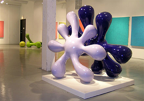 01 Splats 05 ¬– Flatfile Contemporary Galleries, Installation, Chicago, IL, 2005
